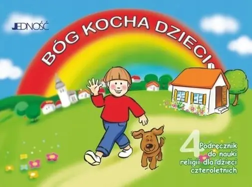 Książka - Religia. Bóg kocha dzieci. Podręcznik dla czterolatków