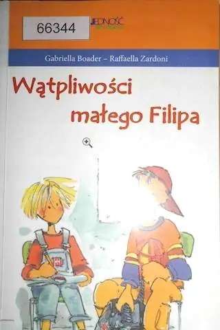 Książka - Wątpliwości małego Filipa