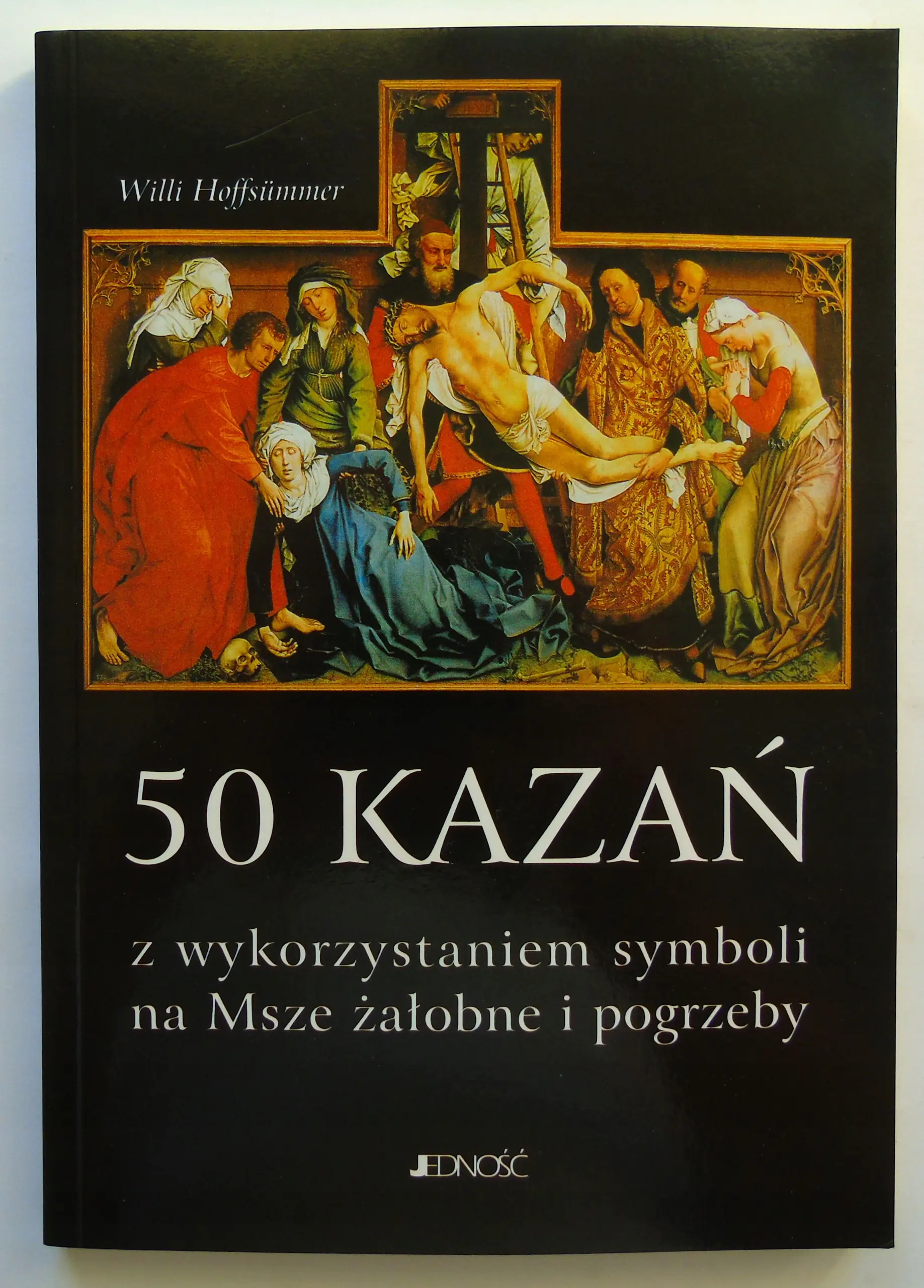 Książka - 50 przykazań z wykorzystaniem symboli na Msze żałobne i pogrzeby