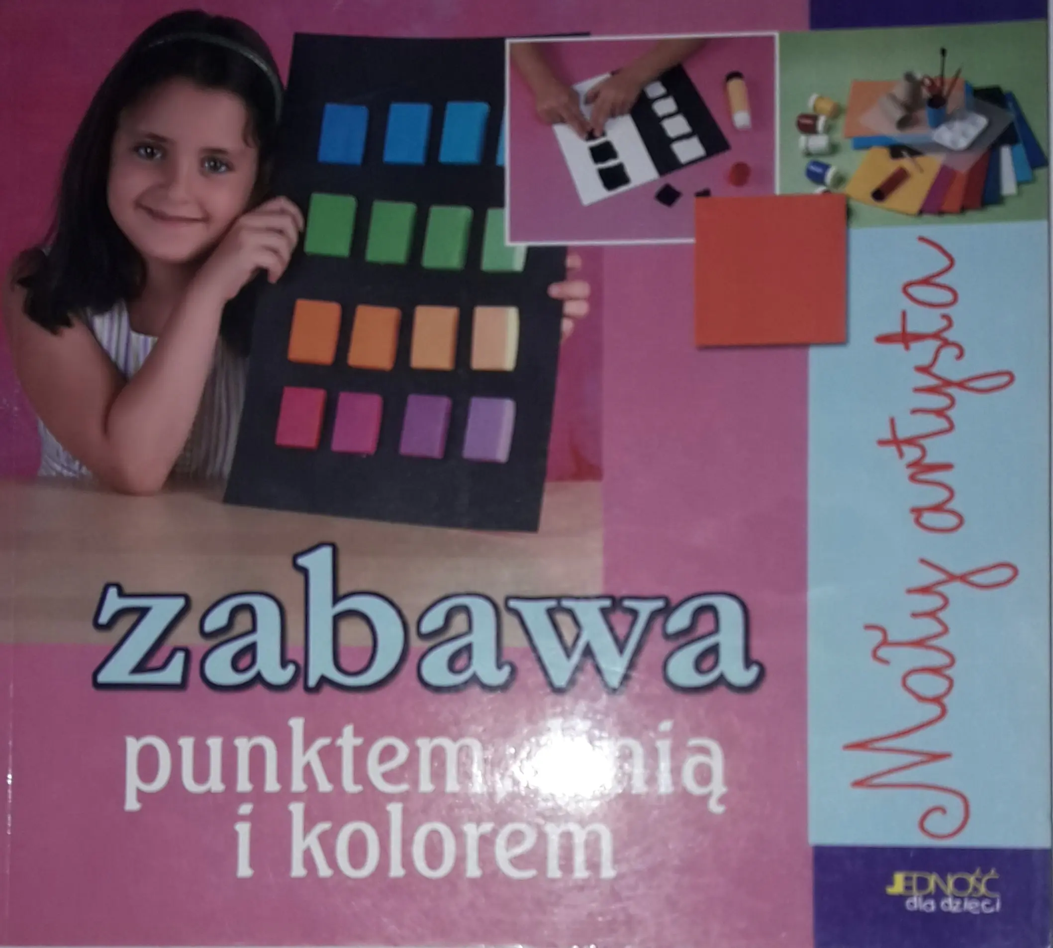 Książka - Mały artysta. Zabawa punktem, linią i kolorem