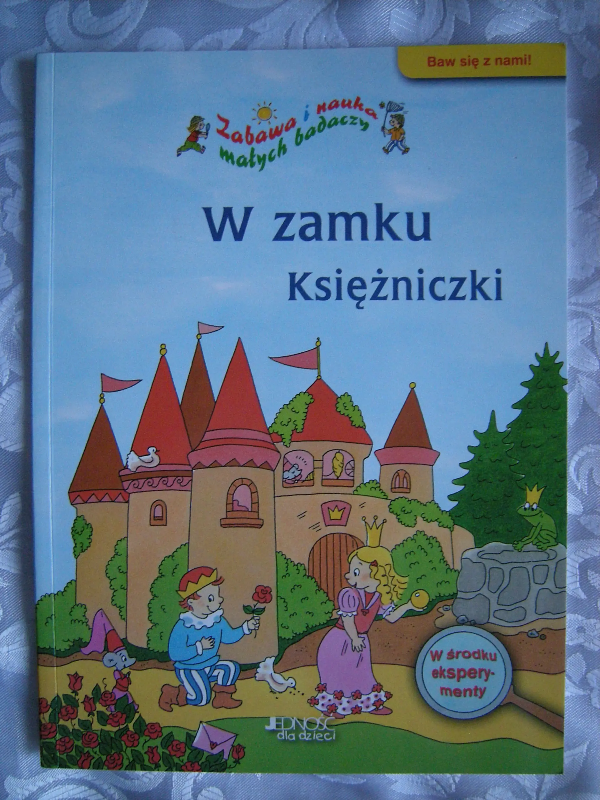 Książka - W zamku księżniczki Zabawa i nauka małych badaczy