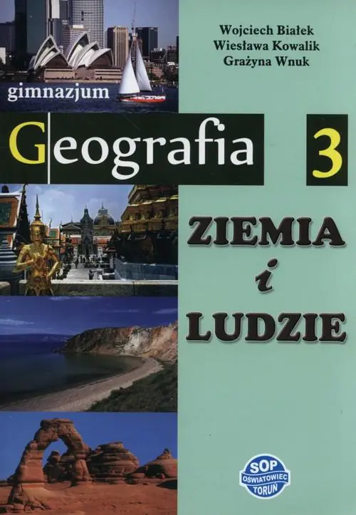 Książka - Geografia GIM 3 Ziemia i ludzie podręcznik SOP