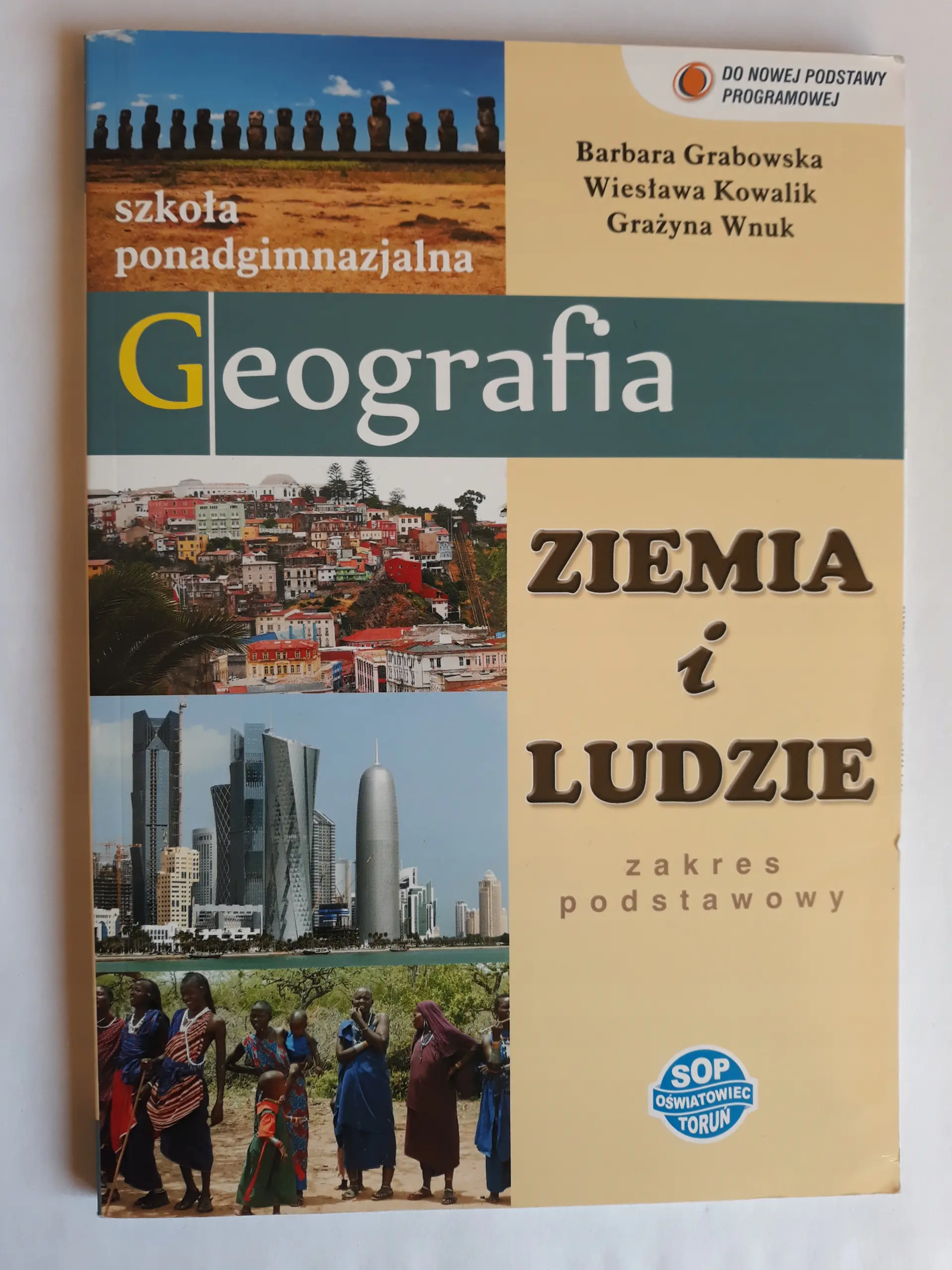 Książka - Geografia LO Ziemia i ludzie podręcznik ZP SOP