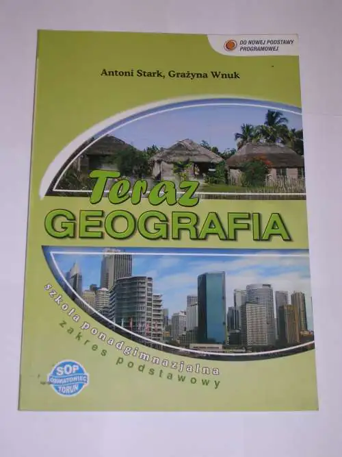 Książka - Geografia LO Teraz geografia podręcznik ZP SOP