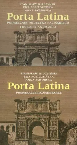 Książka - Porta Latina, podręcznik   Preparacje i komentarze