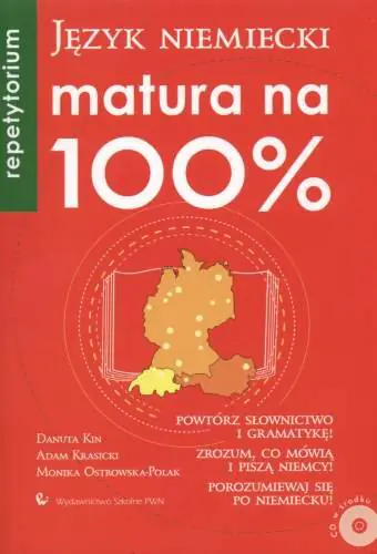 Książka - Repetytorium. Język niemiecki matura na 100% + CD