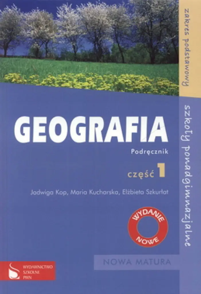 Książka - Geografia. Podręcznik. Część 1. Zakres podstawowy