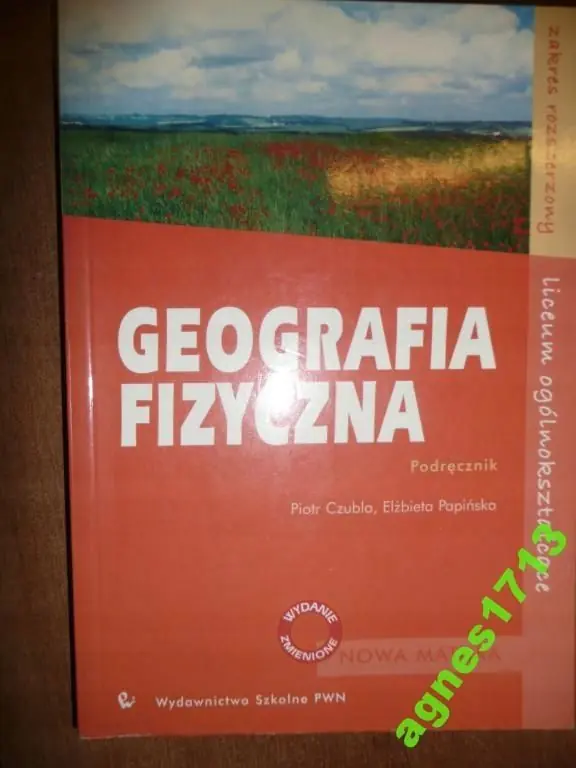 Książka - Geografia fizyczna Podręcznik Zakres rozszerzony