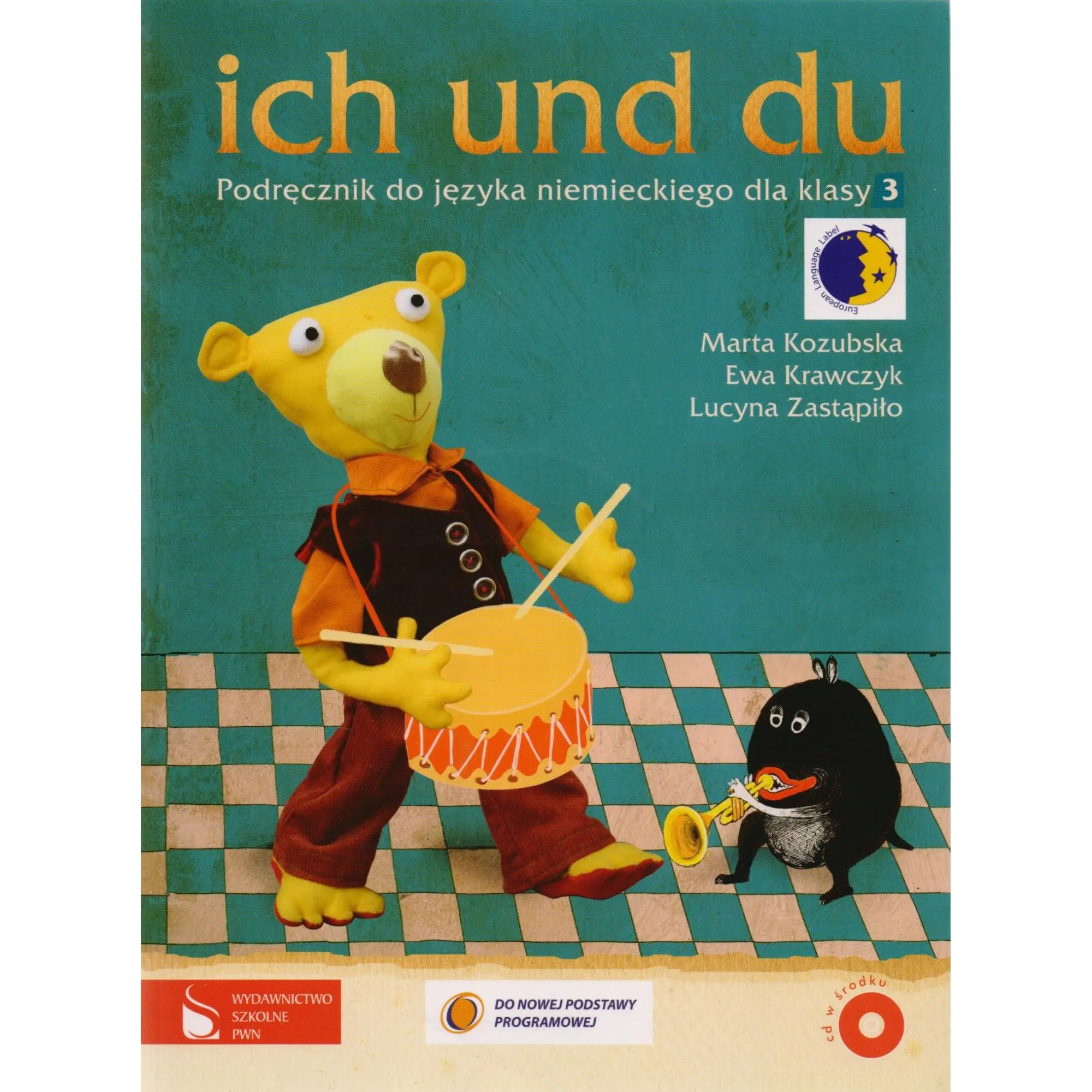 Książka - ich und du 3 Podręcznik do języka niemieckiego z płytą CD