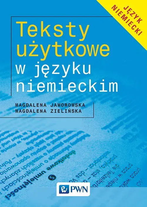 Książka - Teksty użytkowe w języku niemieckim