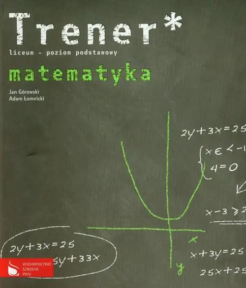 Książka - Trener Matematyka Poziom podstawowy