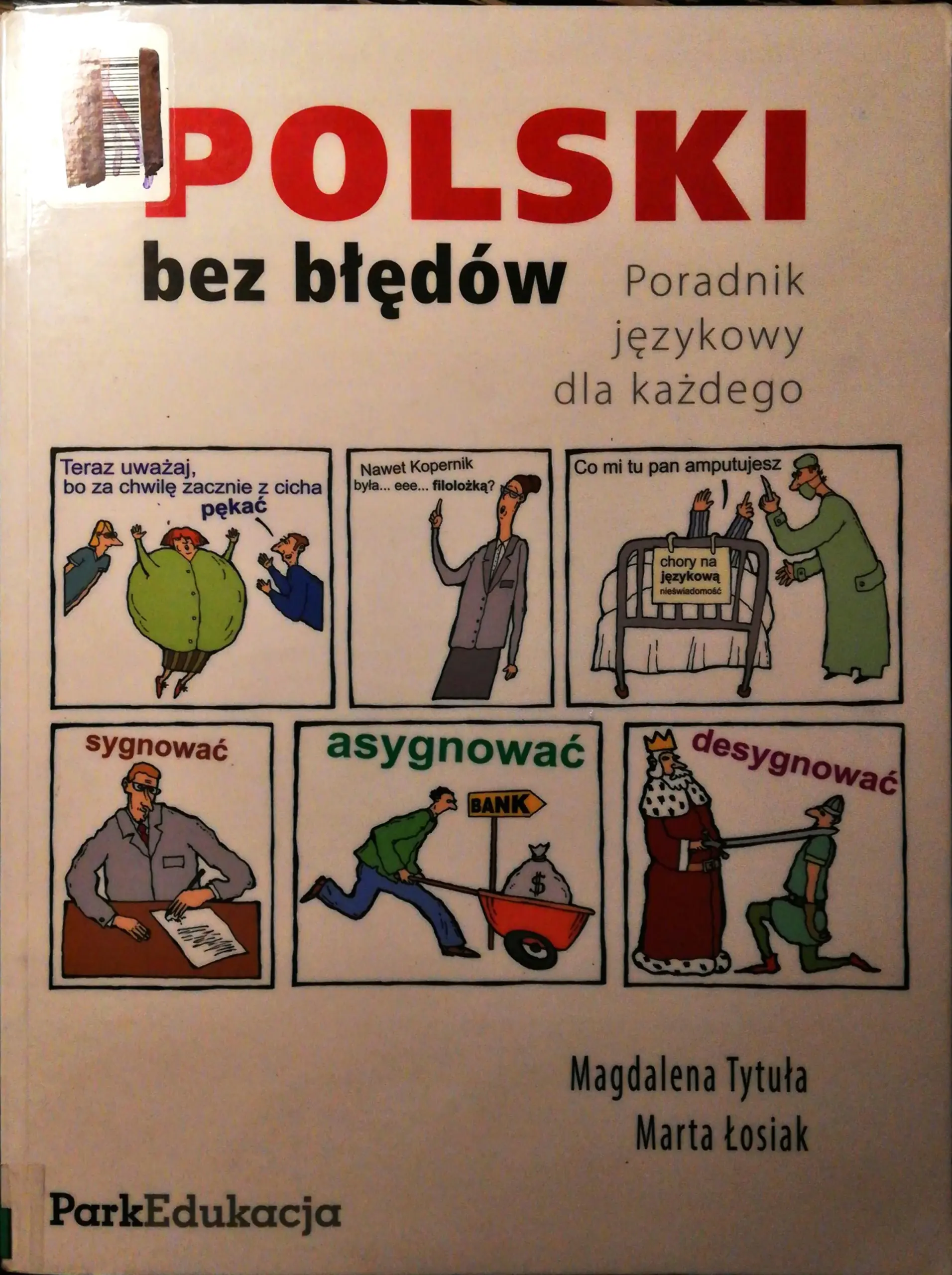 Książka - Polski bez błędów