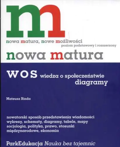 Książka - Nowa matura. Wiedza o społeczeństwie. Diagramy