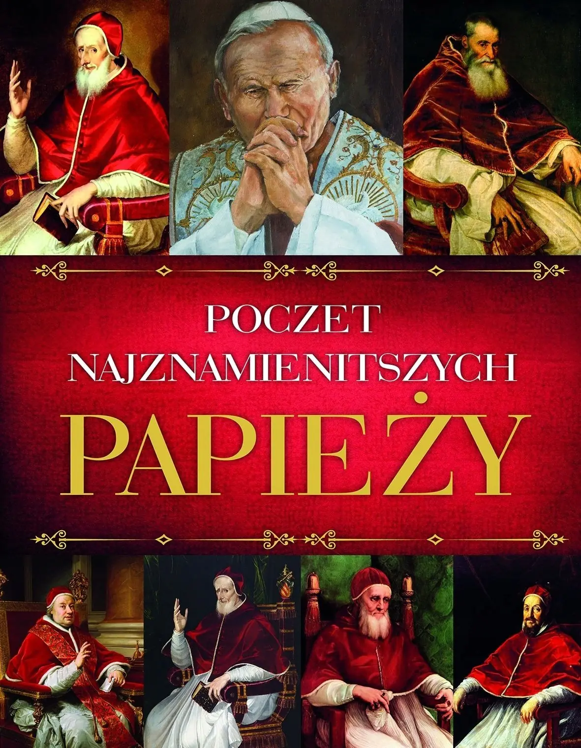 Książka - Poczet najznamienitszych Papieży