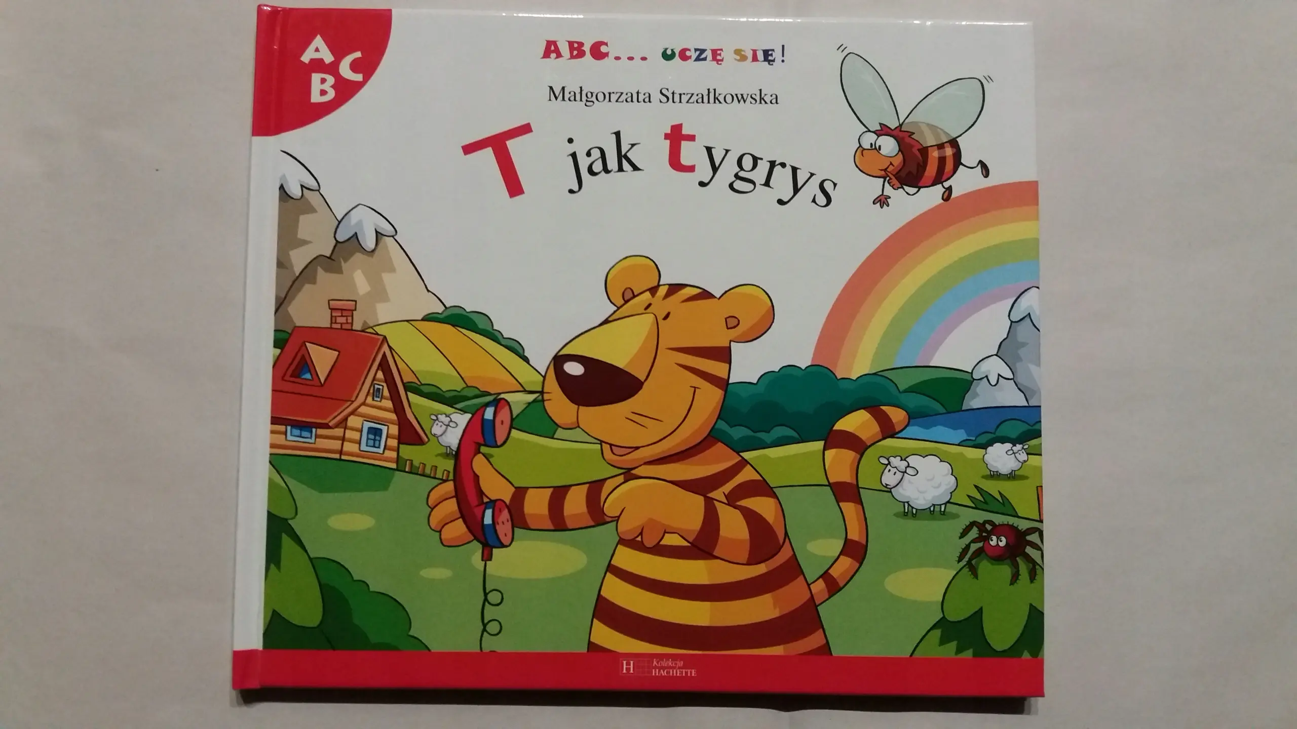 Książka - ABC... uczę się! - T jak tygrys
