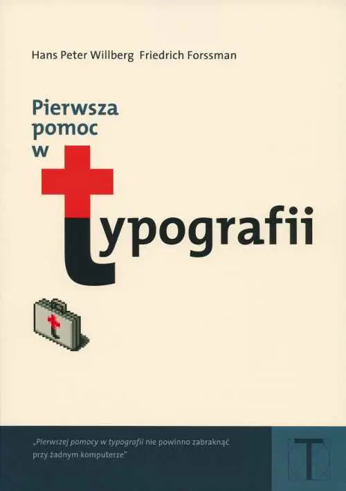 Książka - Pierwsza pomoc w typografii