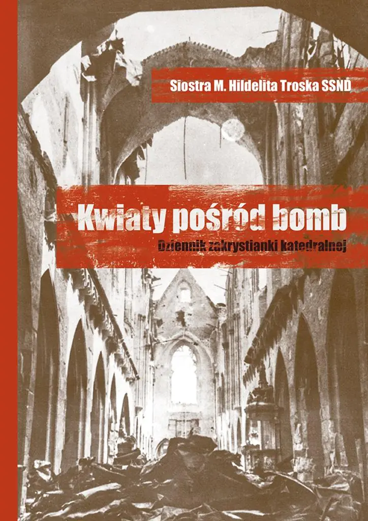 Książka - Kwiaty pośród bomb. Dziennik zakrystianki..