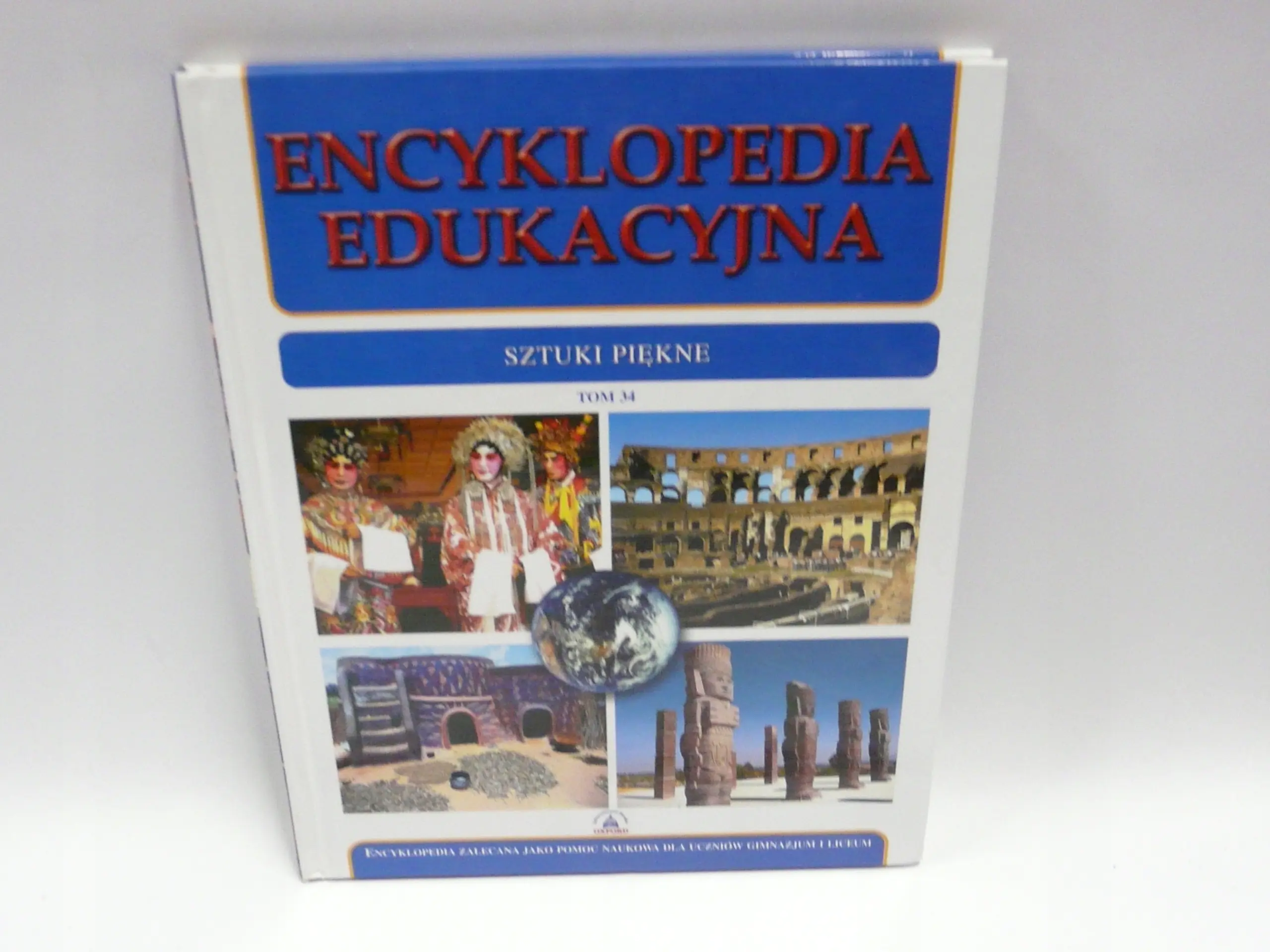 Książka - Encyklopedia edukacyjna. Tom 34. Sztuki piękne