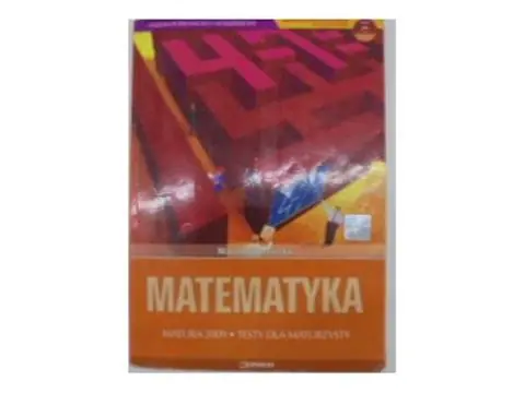 Książka - Matematyka Matura 2009 Testy dla maturzysty