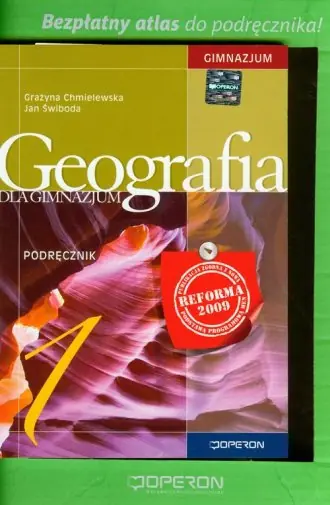 Książka - Geografia 1 podręcznik z atlasem