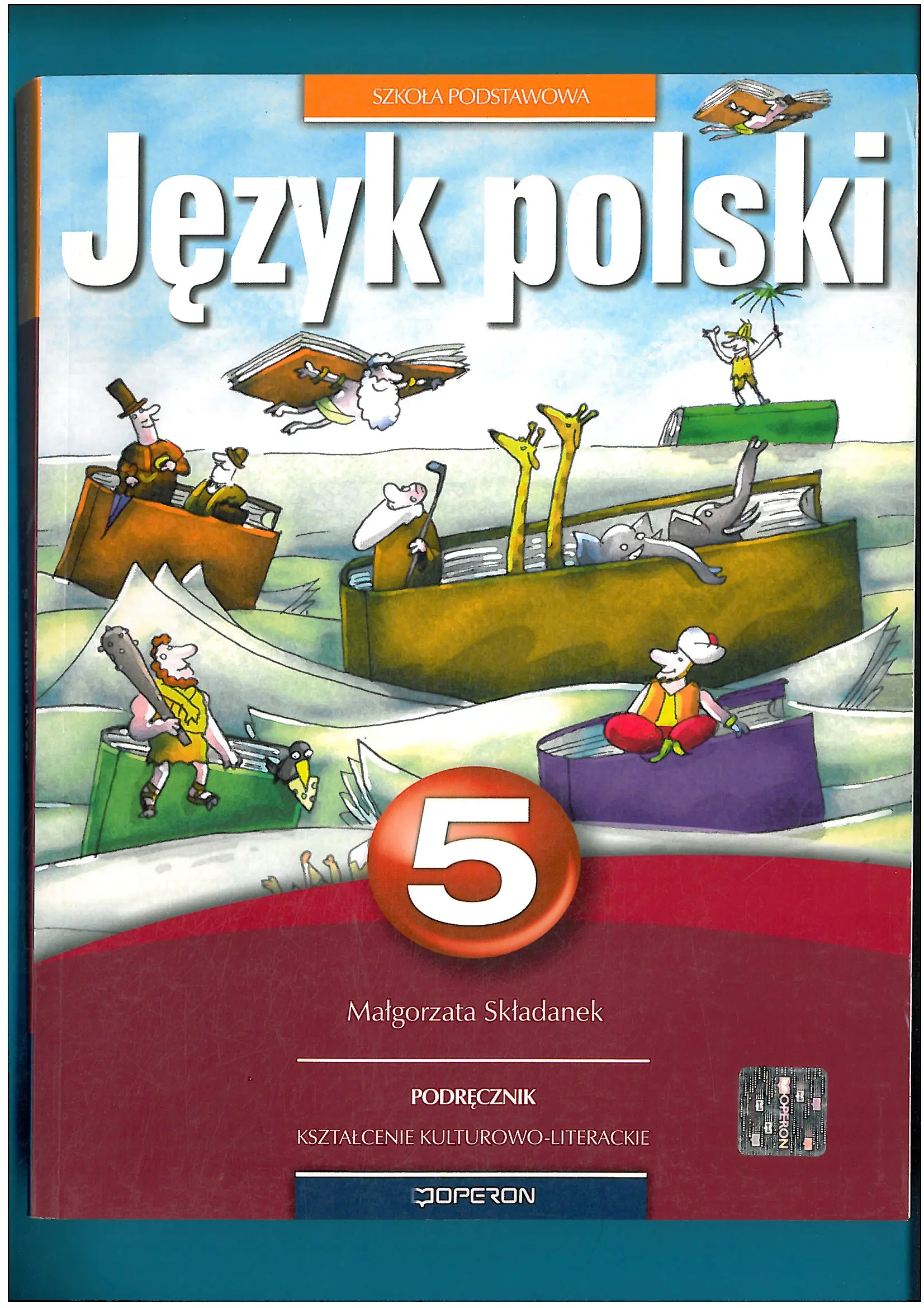 Książka - Język polski 5. Podręcznik do kształcenia kulturowo-literackiego