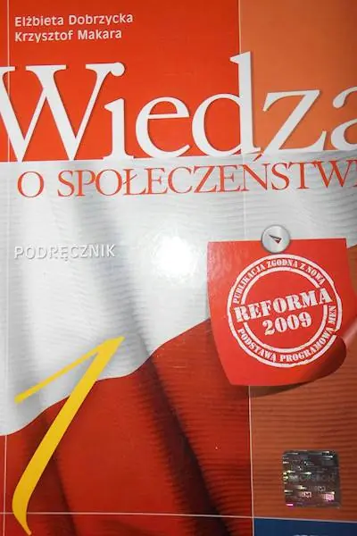 Książka - Wiedza o społeczeństwie GIM KL 1. Podręcznik (2013) (WOS )