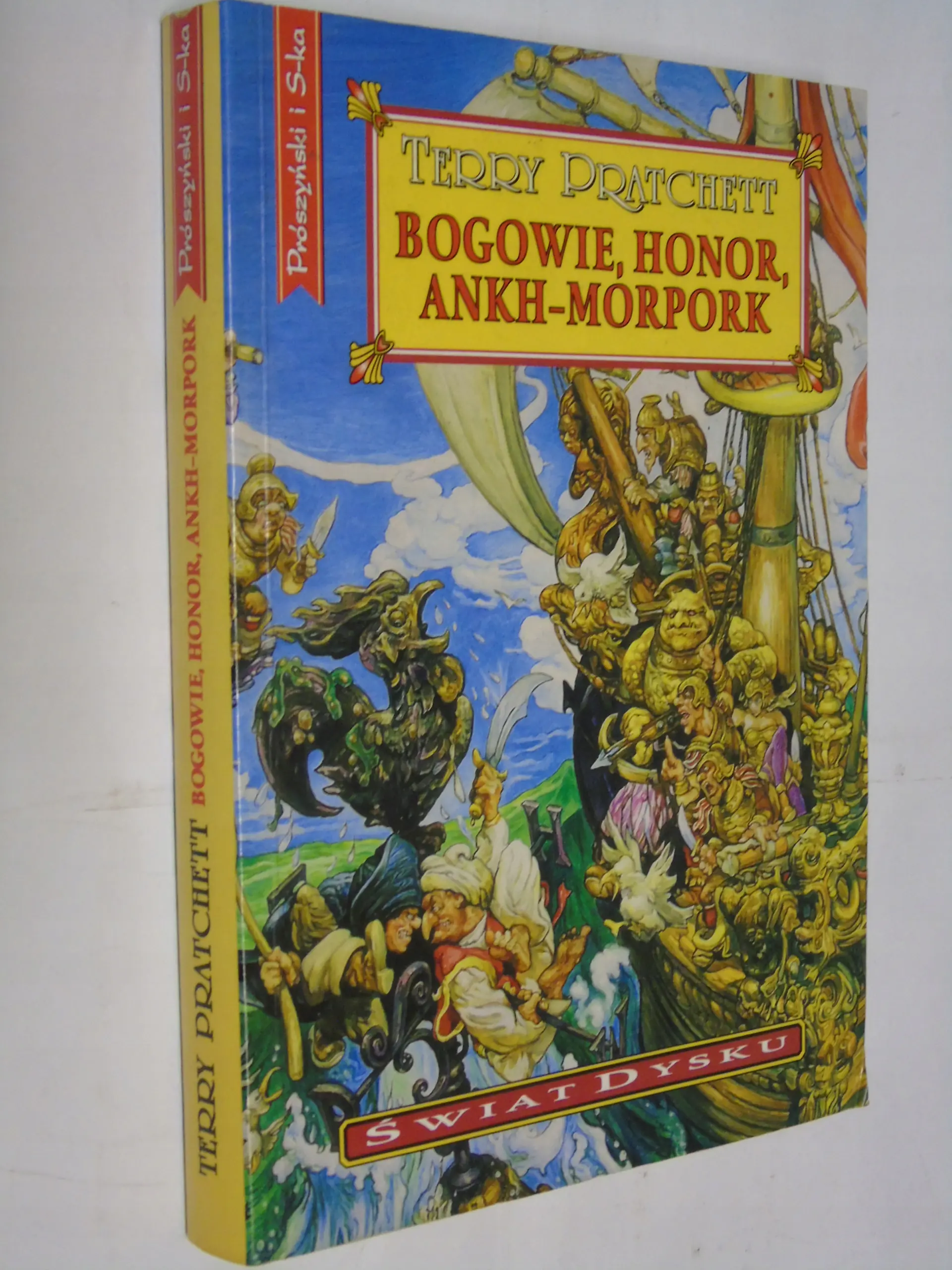 Książka - Bogowie, honor, Ankh-Morpork. Świat Dysku. Tom 21