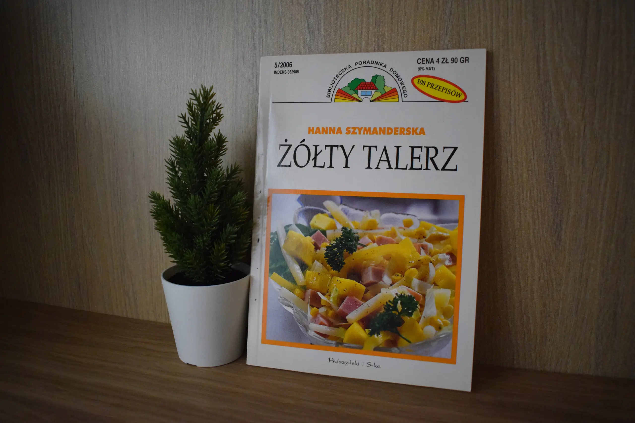 Książka - Żółty talerz