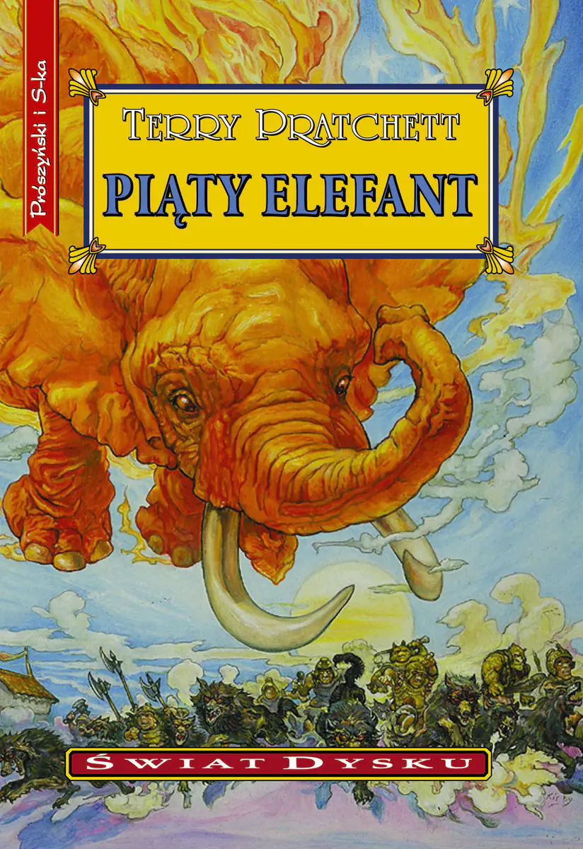 Książka - Piąty elefant. Świat Dysku. Tom 24