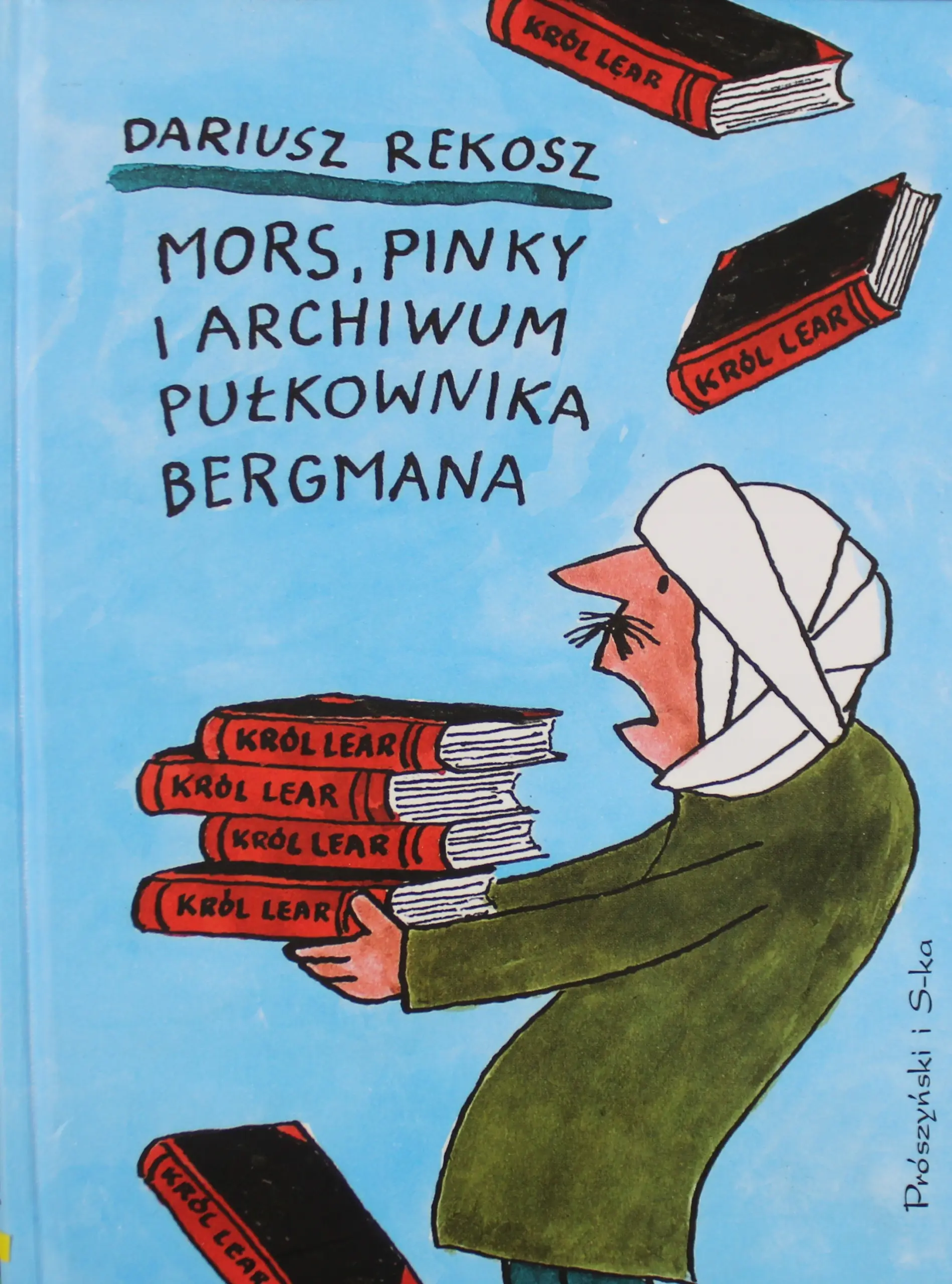 Książka - Szkolny detektyw. Tom 4. Mors, Pinky i archiwum pułkownika Bergmana