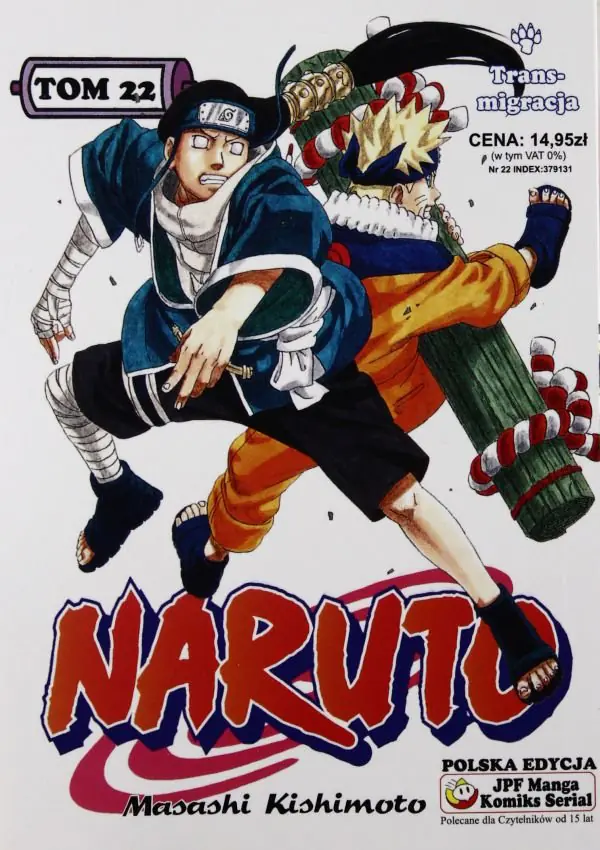 Książka - Naruto - 22 - Transmigracja.