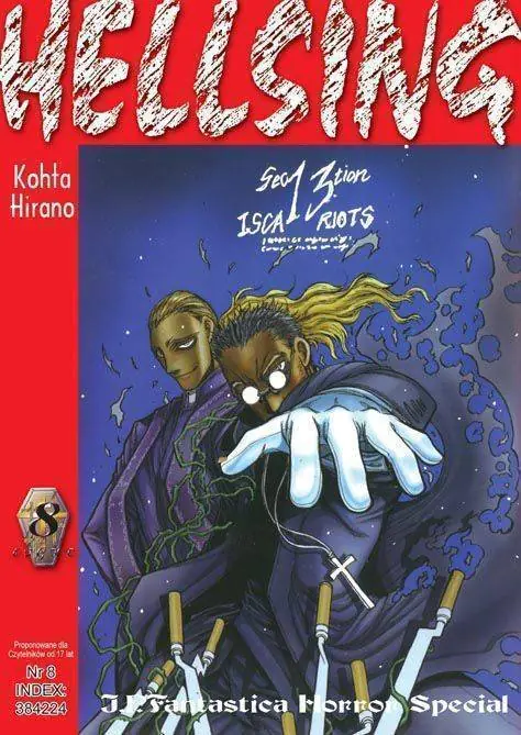 Książka - Hellsing 8