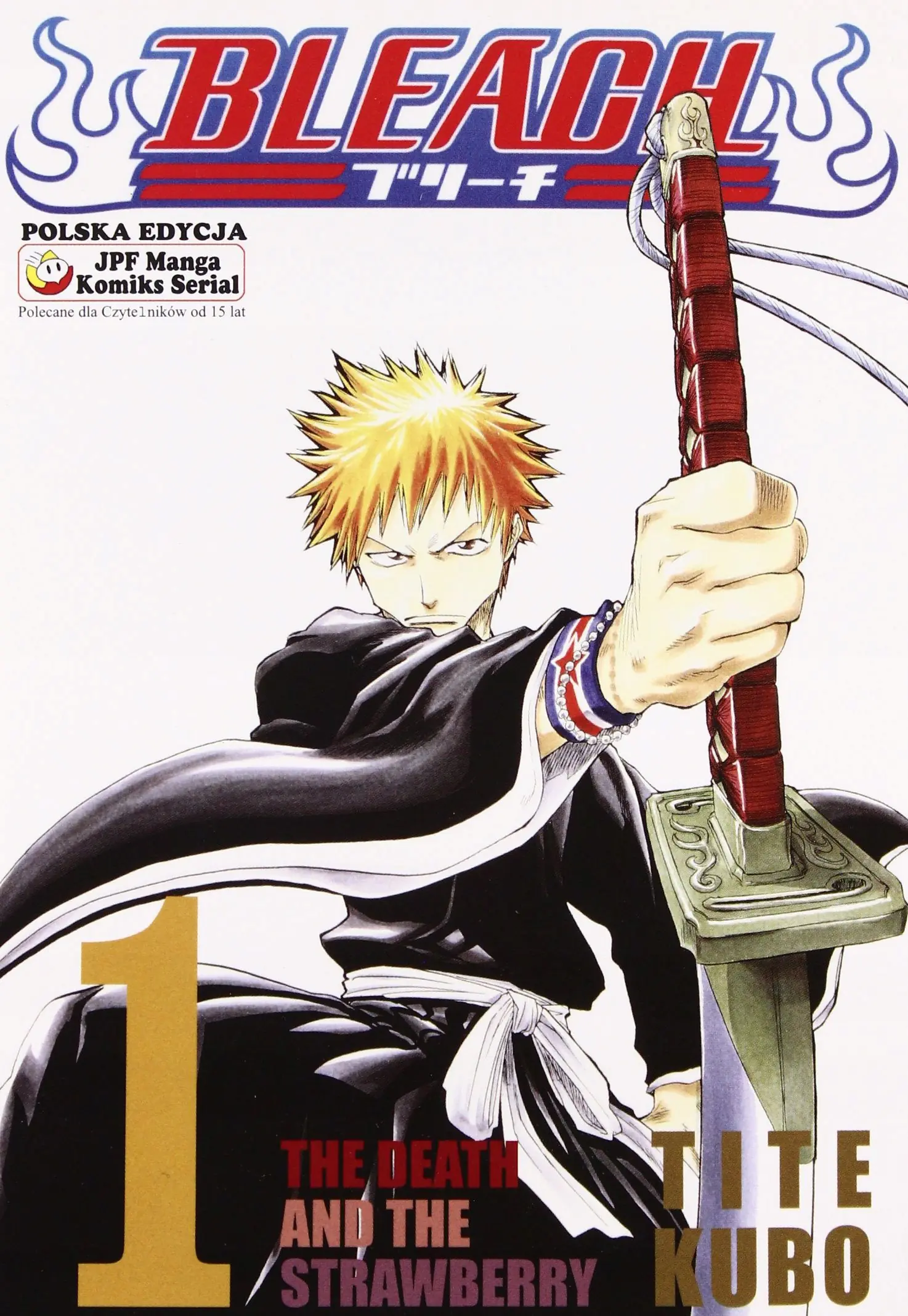Książka - Bleach - 1 - The Death and the Strawberry.