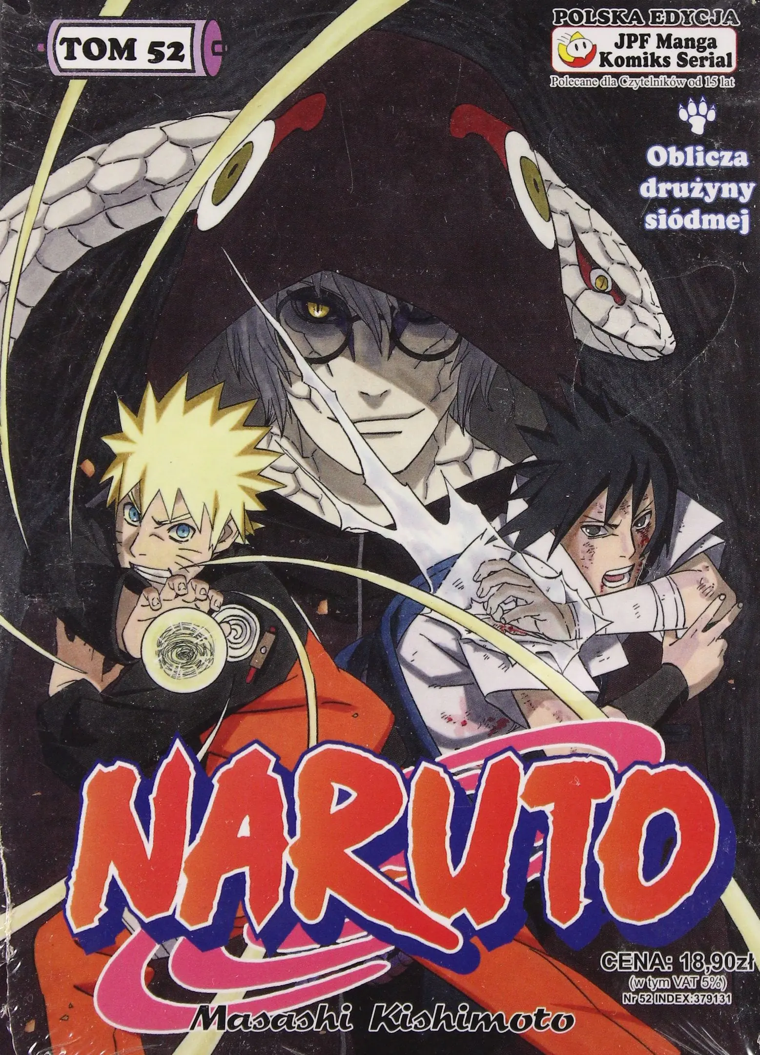Książka - Naruto 52