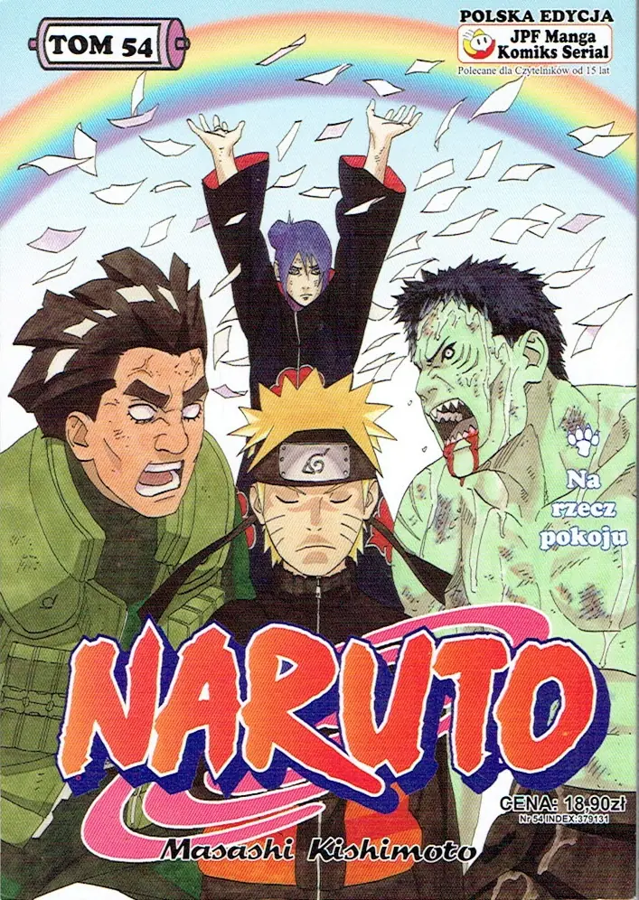 Książka - Naruto 54