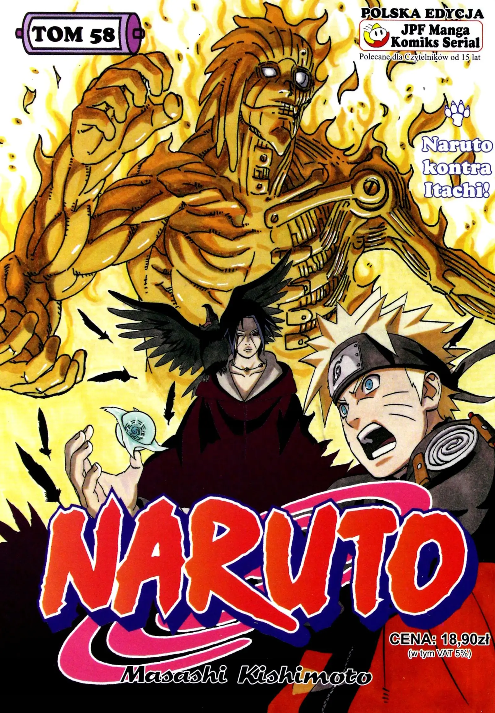 Książka - Naruto 58