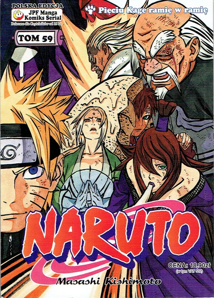 Książka - Naruto 59