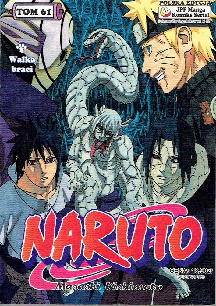 Książka - Naruto - 61