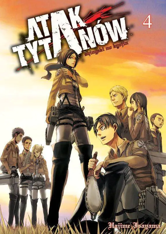 Książka - Atak Tytanów. Tom 4