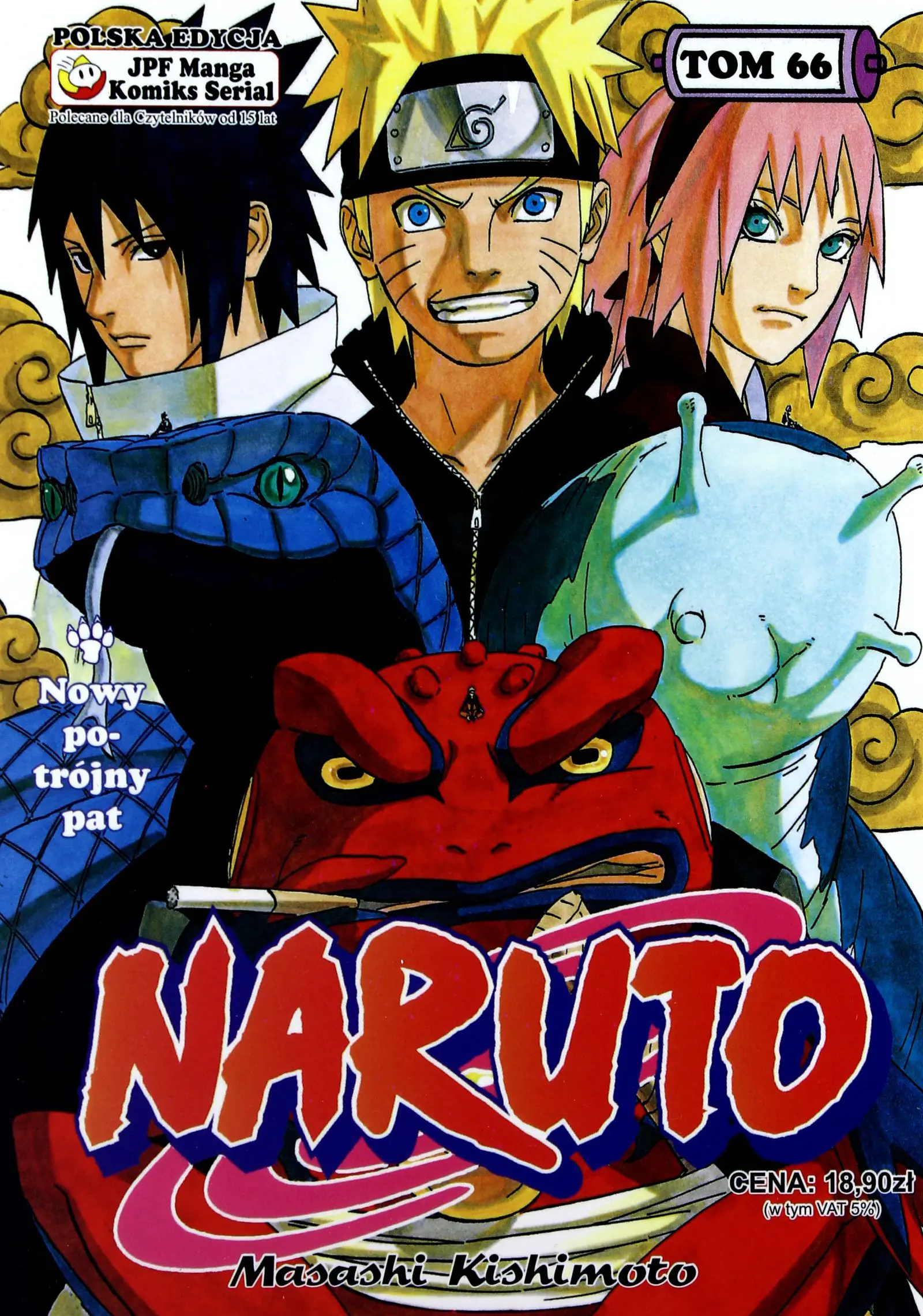 Książka - Naruto. Tom 66