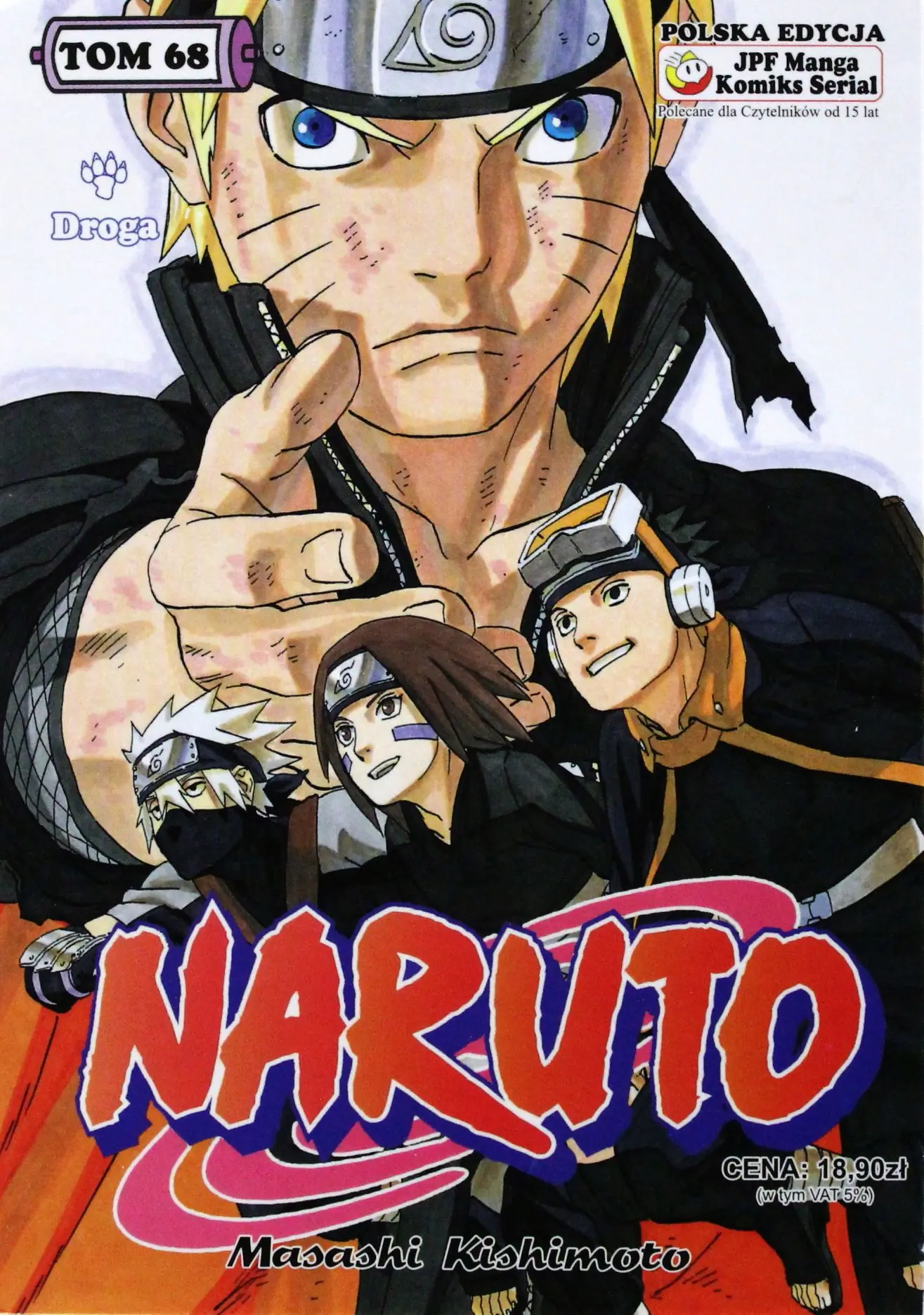 Książka - Naruto. Tom 68