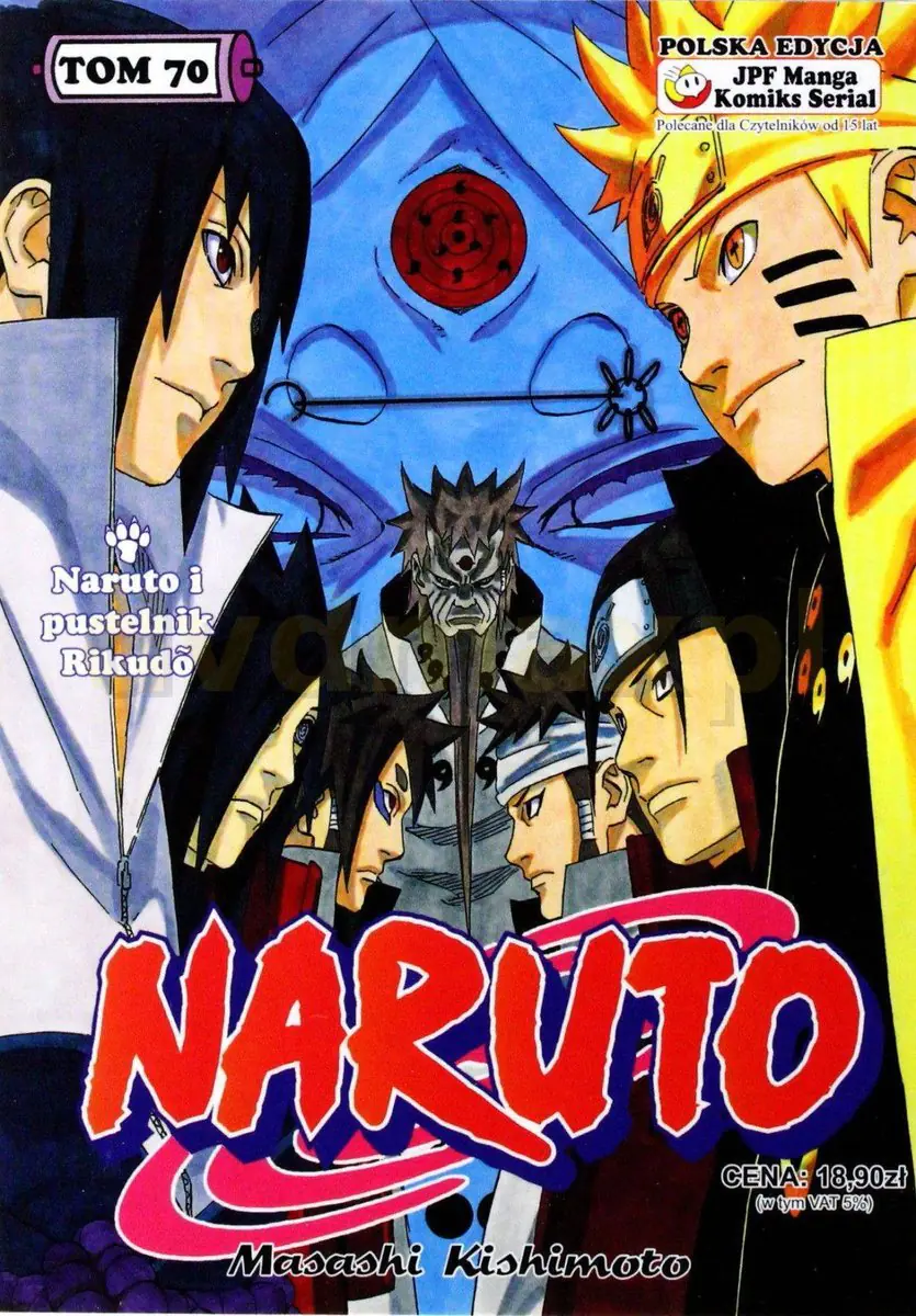 Książka - Naruto. Tom 70