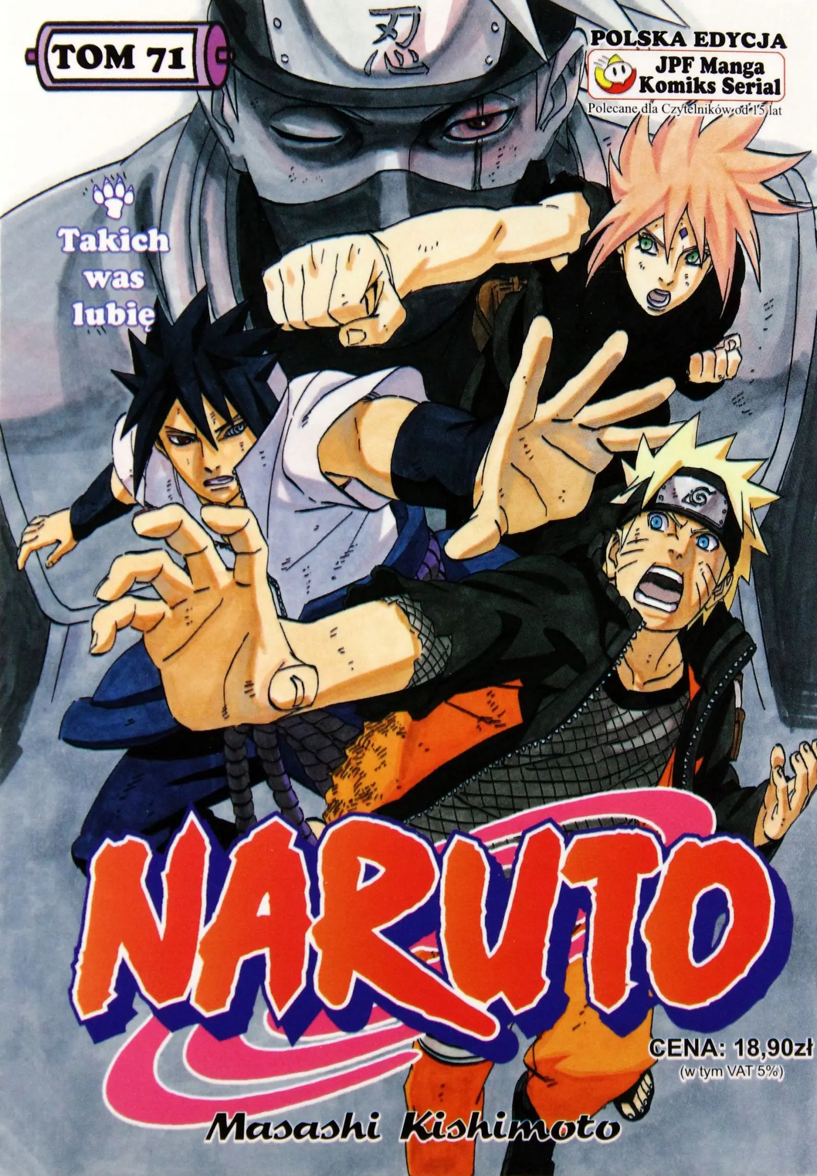 Książka - Naruto. Tom 71
