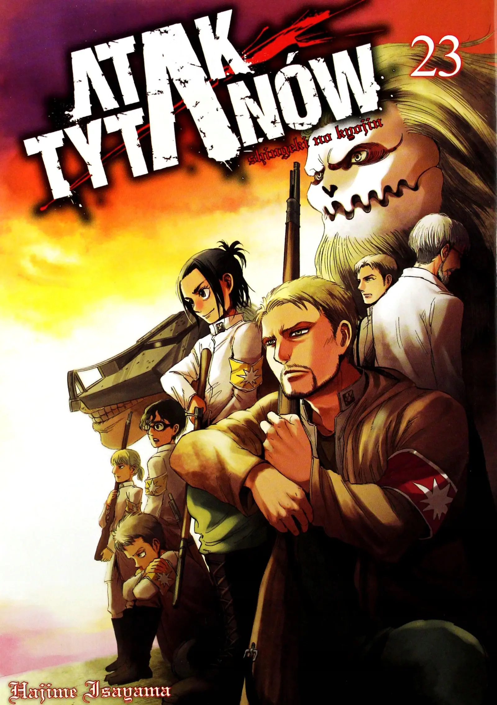 Książka - Atak Tytanów. Tom 23