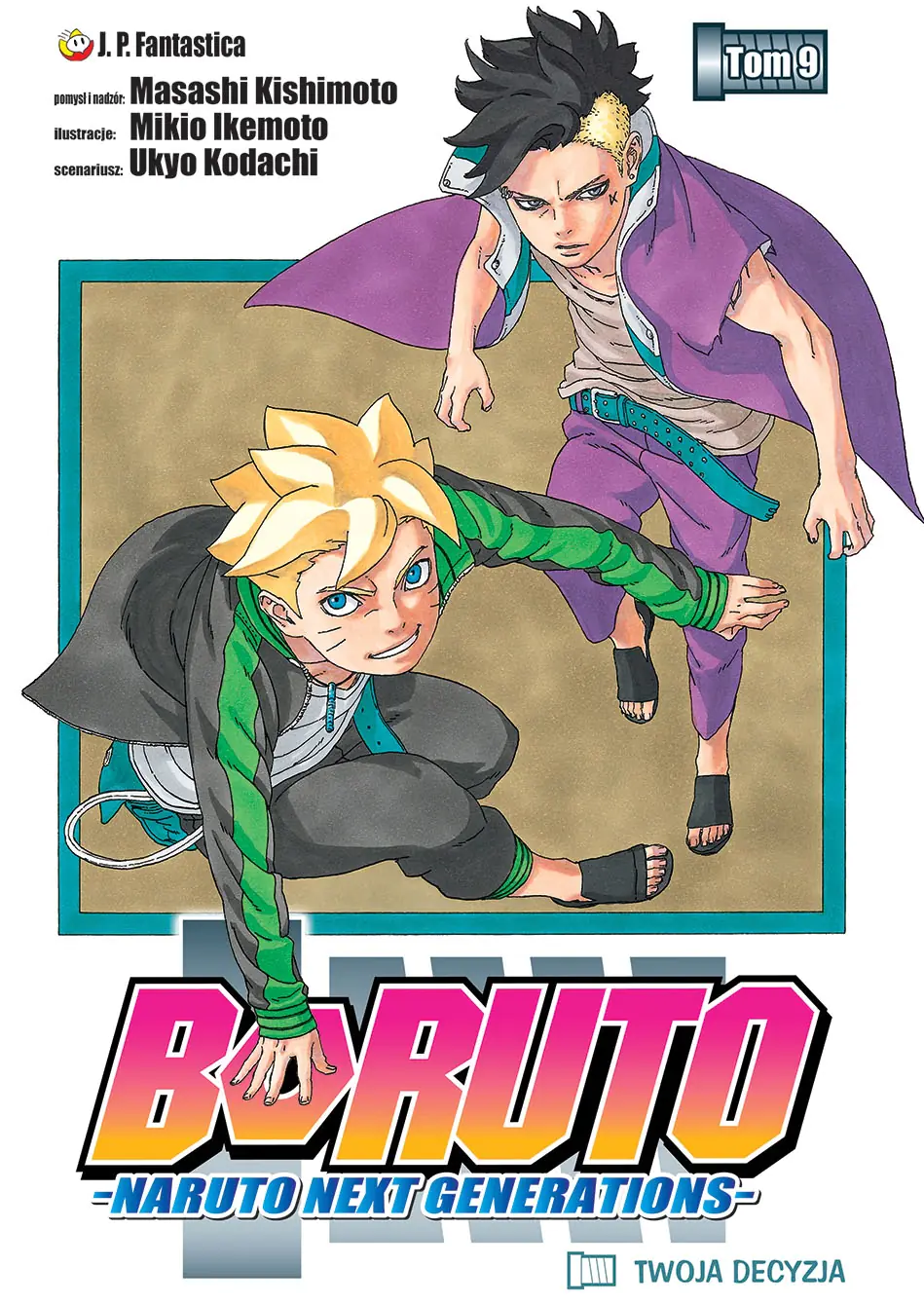 Książka - Boruto. Tom 9