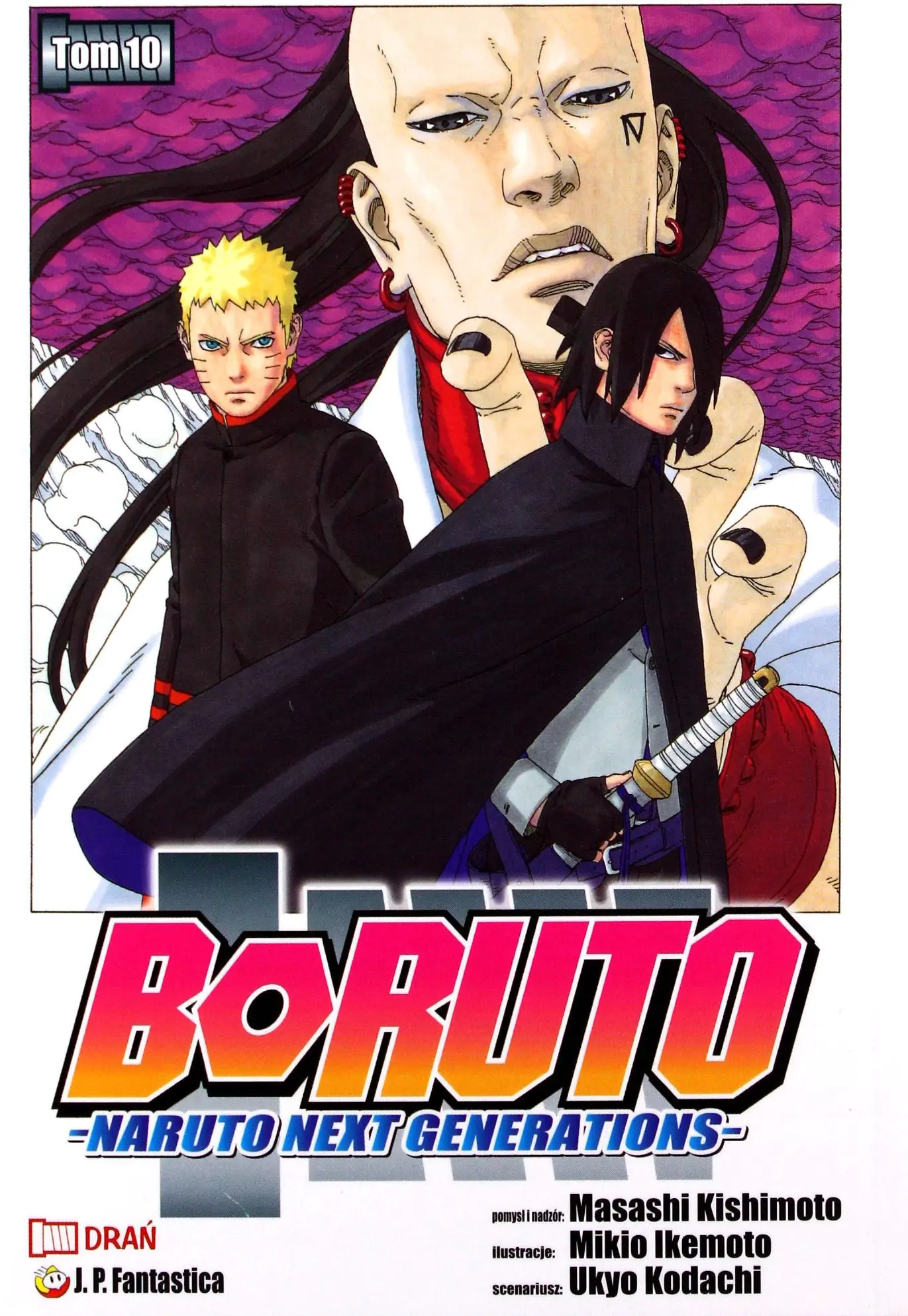 Książka - Boruto. Tom 10