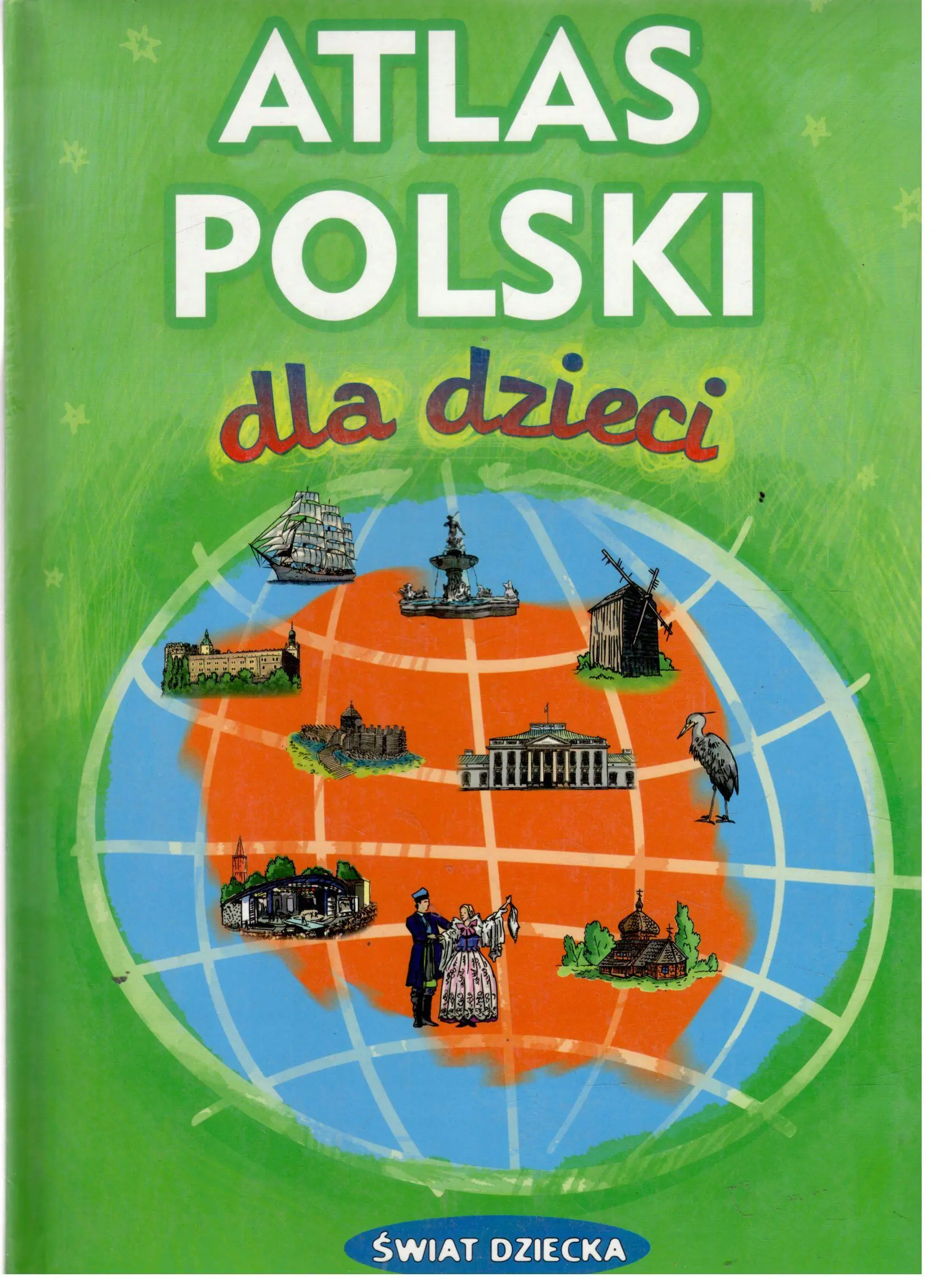 Książka - Atlas Polski dla dzieci