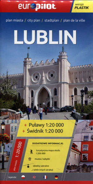 Książka - Lublin. Plan Miasta EuroPilot plastik