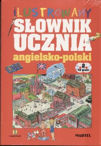 Książka - Ilustrowany słownik ucznia angielsko-polski + 2CD