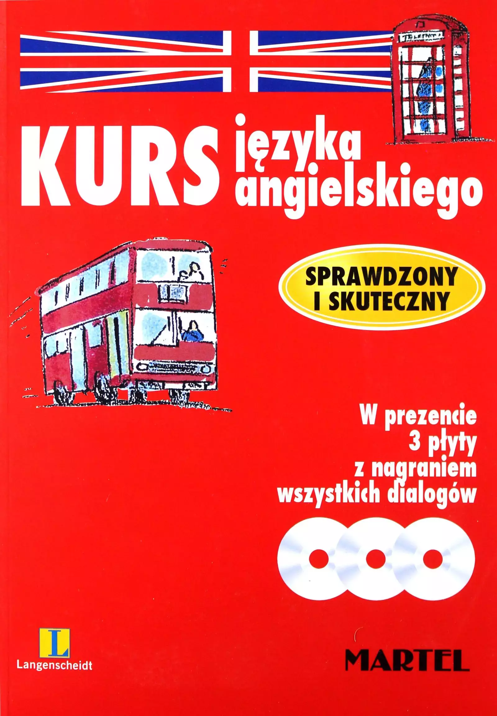 Książka - Kurs Języka Angielskiego + 3 CD